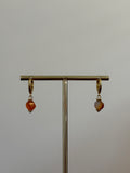 Carnelian drops